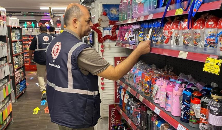 Eskişehir’de kırtasiyelerde denetim: Fiyat etiketi ve ürün güvenliği inceleniyor