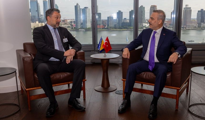 Bakan Fidan, Bosna Hersek Dışişleri Bakanı Konakovic ile bir araya geldi