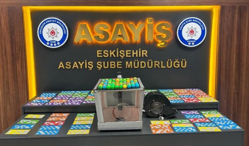 Eskişehir'de iş yerine kumar baskını: 36 kişiye 417 bin TL ceza