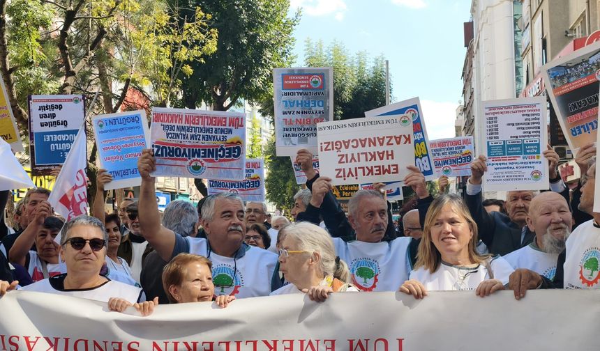 Eskişehir’de emeklilerden seyyanen zam çağrısı: “Tüm emeklilerin hakkıdır”