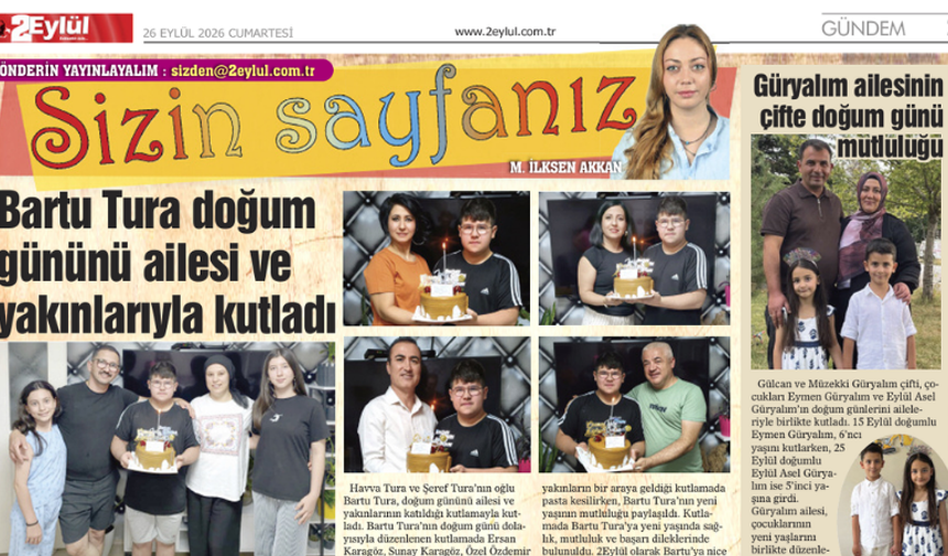 Sizin Sayfanız