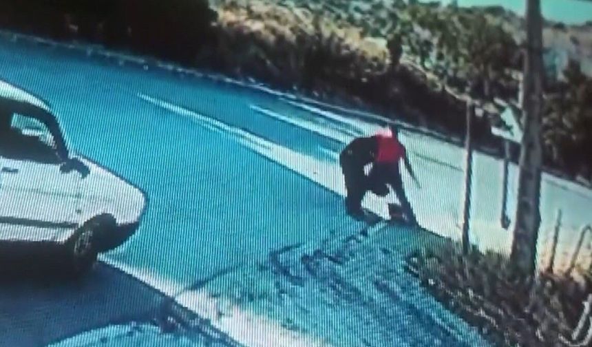 Engelli vatandaşın feci şekilde darp edildiği anların görüntüsü ortaya çıktı