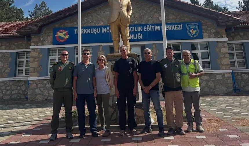 Türk havacılığının öncüsü Vecihi Hürkuş’un torunundan anlamlı ziyaret