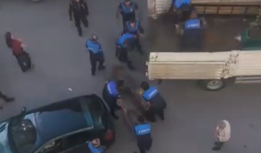 Eskişehir’de Collesium bölgesinde kafelerin eşyaları kaldırıldı: Esnaf tepkili