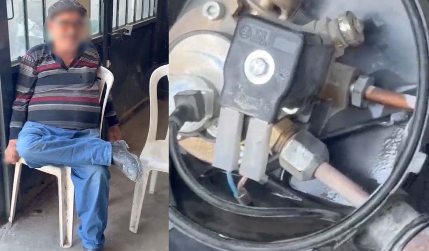 Eskişehir’de pes dedirten görüntü: LPG sızıntısının yanında sigarayla dolaştı