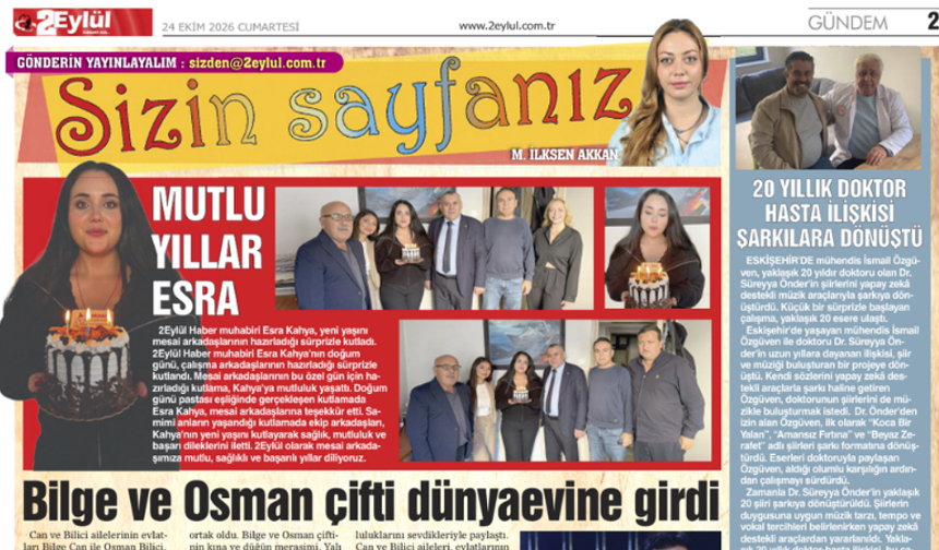 Sizin Sayfanız