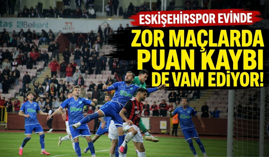 Zor maçlarda kayıp veriyoruz