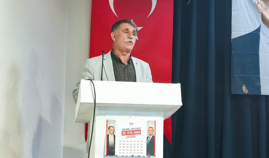 YENİ Parti Çifteler’de Servet Akçin yeniden ilçe başkanı seçildi