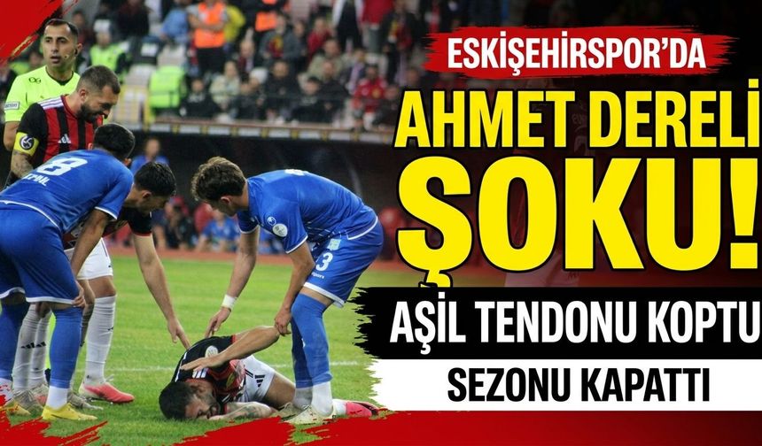 Eskişehirspor oyuncusu sezonu kapattı