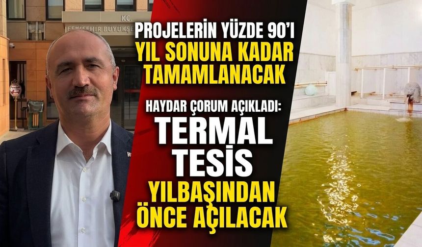Mihalıççık’ta termal tesis için geri sayım başladı