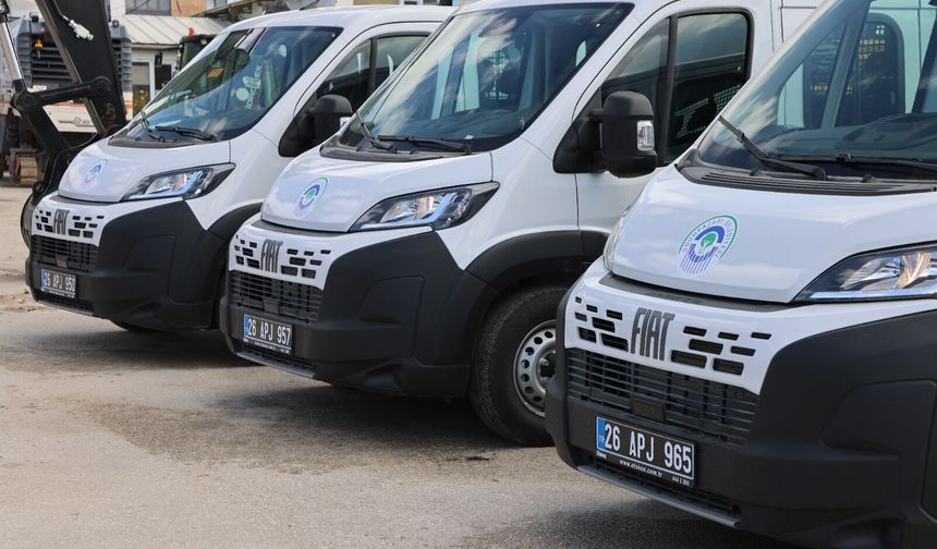 Odunpazarı Belediyesi araç filosunu güçlendiriyor